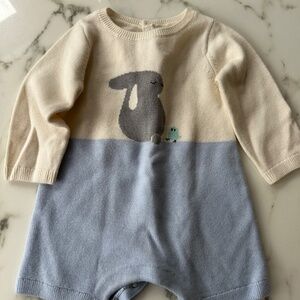 Jacadi cashmere and wool jumpsuit